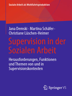 cover image of Supervision in der Sozialen Arbeit